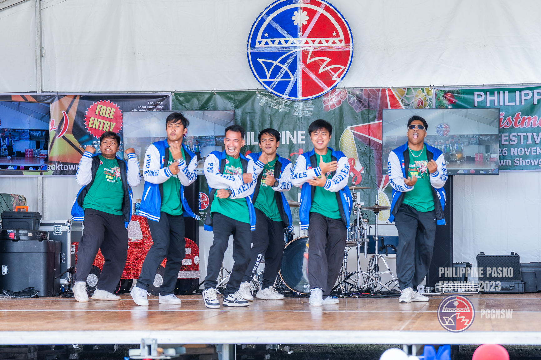 Reinvent Dance Crew performed at 2023 Philippine Christmas Festival  held at Blacktown Showground