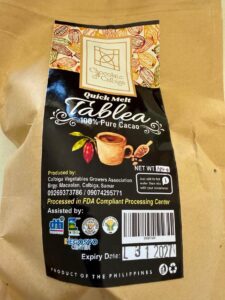 Quick Melt Table - Chocolate D' Calbiga